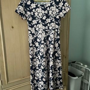 Cotton floral dress size petite XS